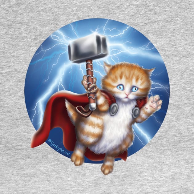 Thor Kitten by GeekyPet